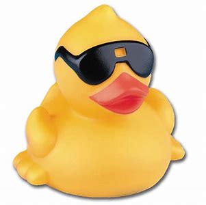 Rubber Duck with sunglasses