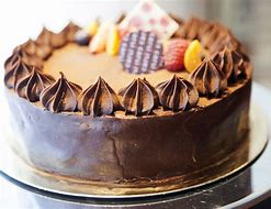 En chokladtårta