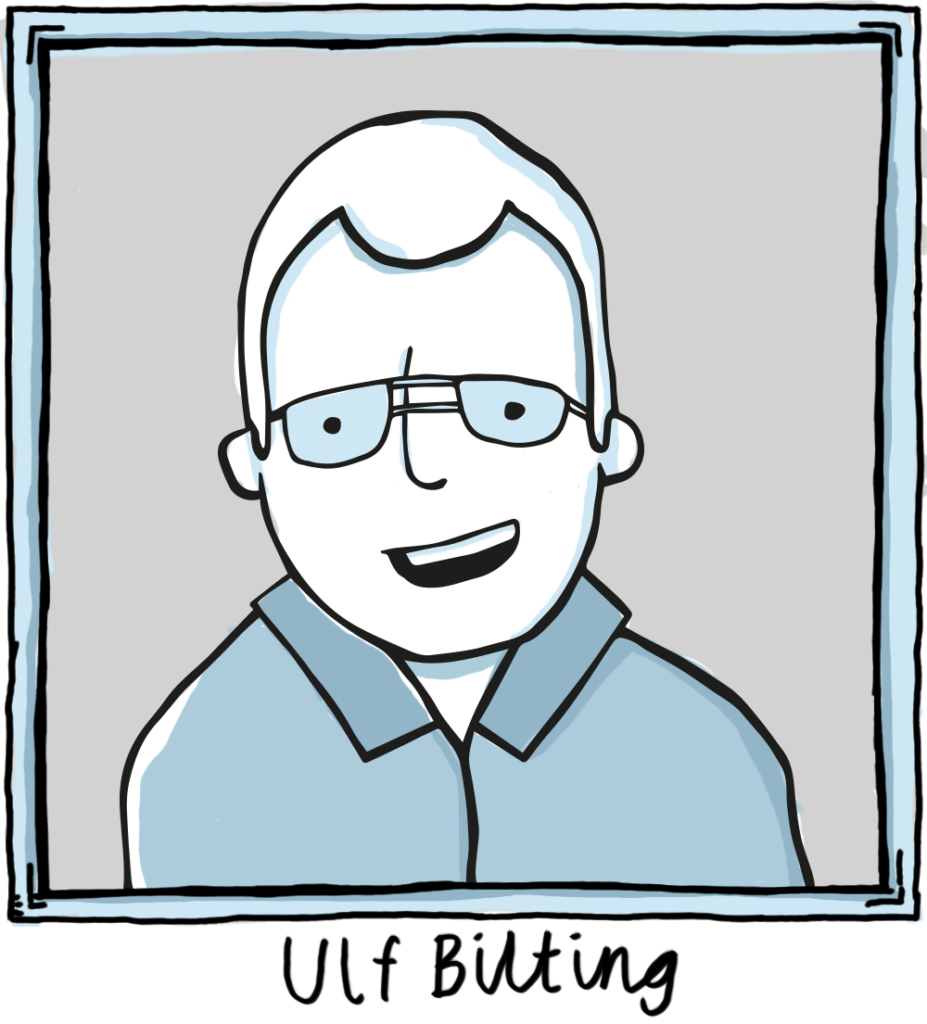 En tecknad bild på Uld Bilting