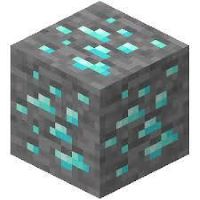 Minecraftblocket diamond ore