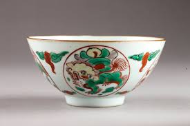 skål från qingdynastin